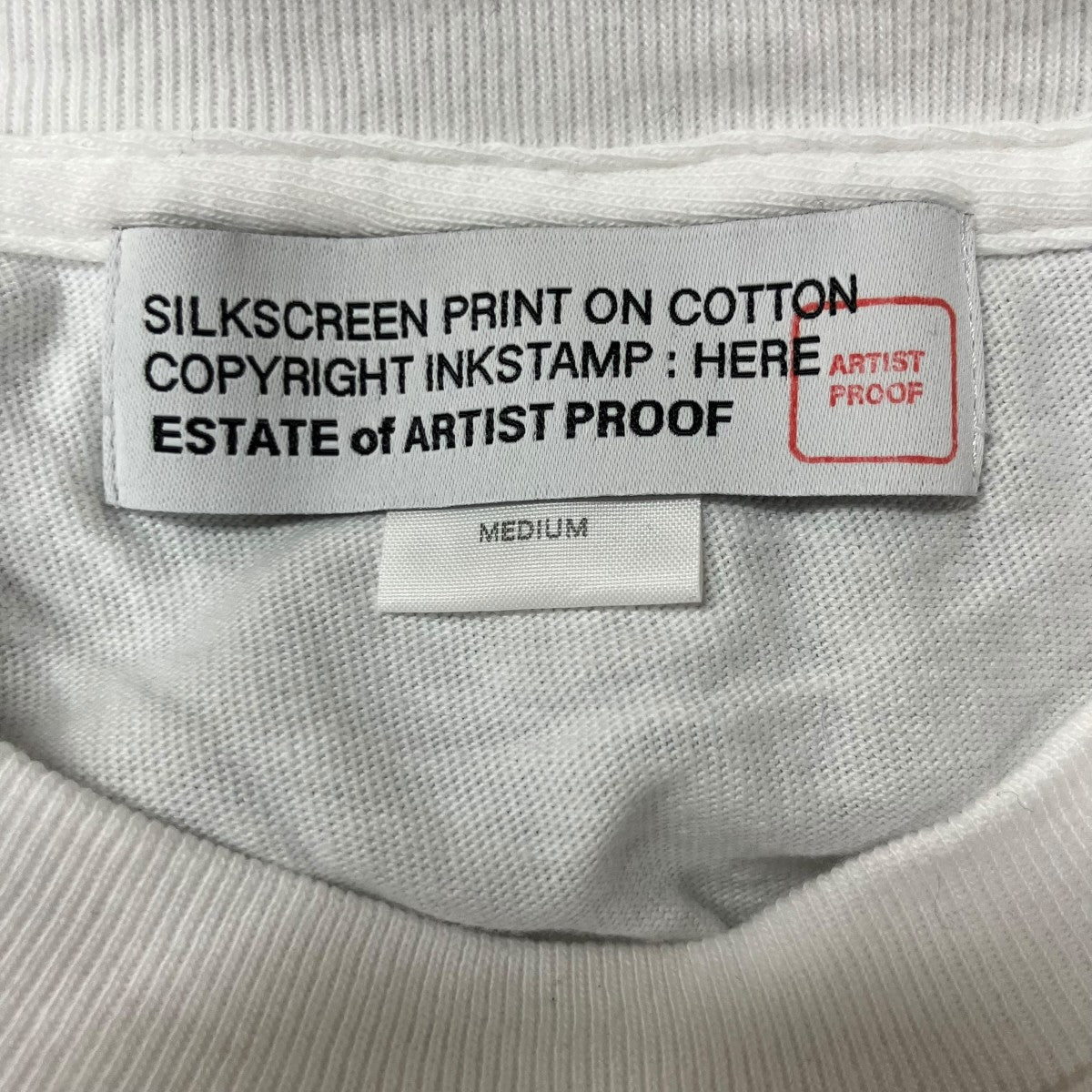ARTIST PROOF 長袖プリントカットソー 古着・中古-5枚目のアイテム画像