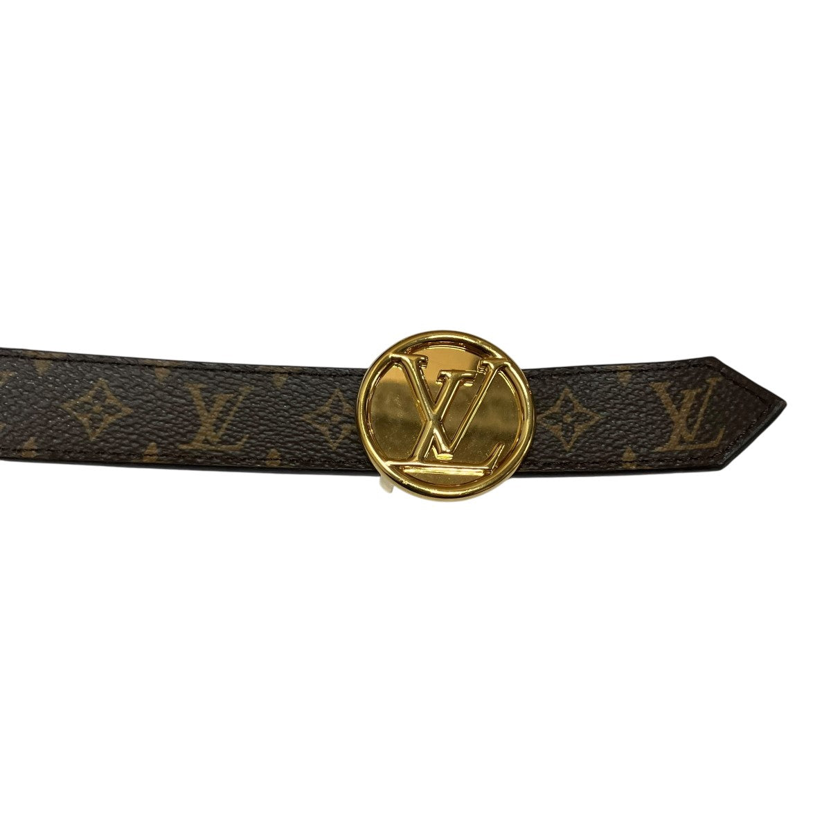 LOUIS VUITTON モノグラム LVサークル サンチュール リバーシブルベルト 古着・中古-2枚目のアイテム画像