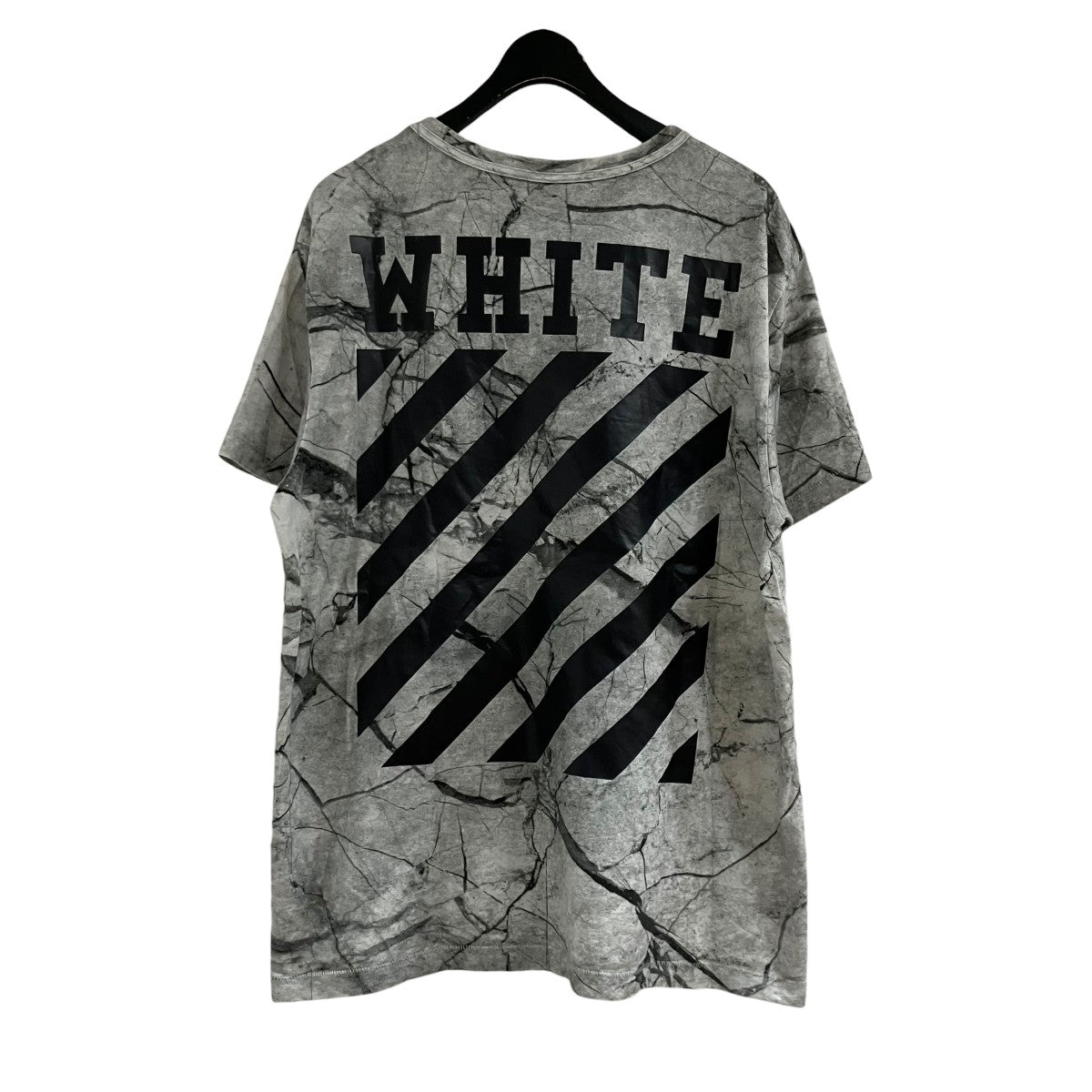 OFFWHITE Caravaggio MarbleプリントTシャツ 古着・中古-3枚目のアイテム画像