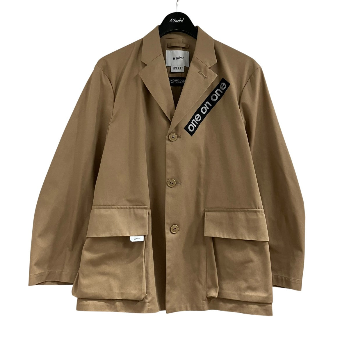 WTAPS×UNDERCOVER ワークジャケット 古着・中古-1枚目のアイテム画像