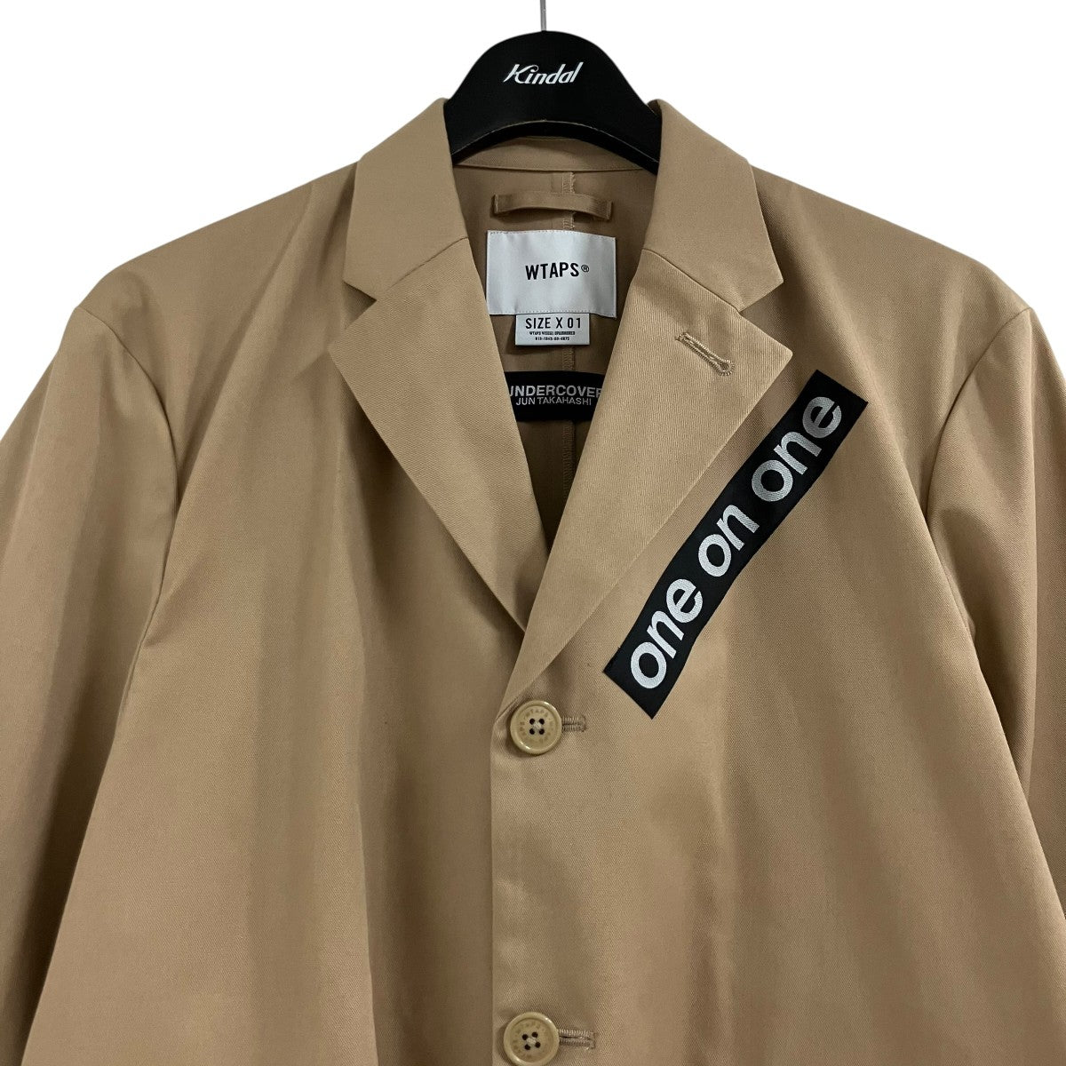WTAPS×UNDERCOVER ワークジャケット 古着・中古-2枚目のアイテム画像