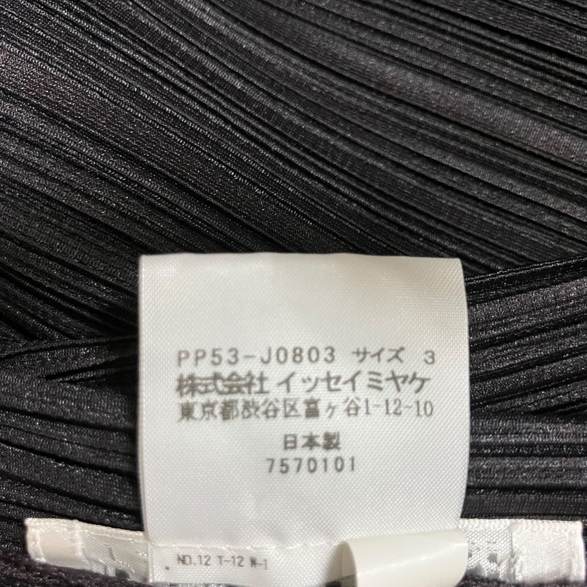 PLEATS PLEASE プリーツジャケット 古着・中古-6枚目のアイテム画像