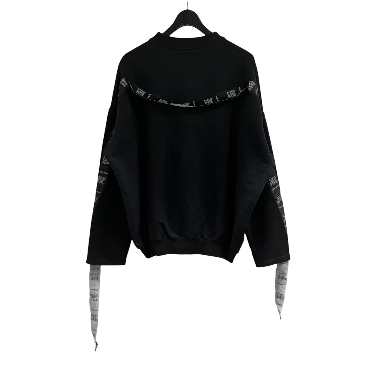 VETEMENTS テープロゴスウェット 古着・中古-3枚目のアイテム画像