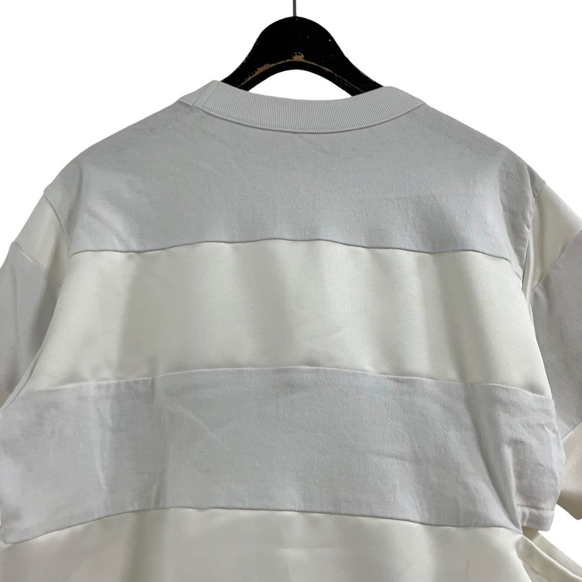 sacai ドッキング切替ボーダーカットソー 古着・中古-4枚目のアイテム画像