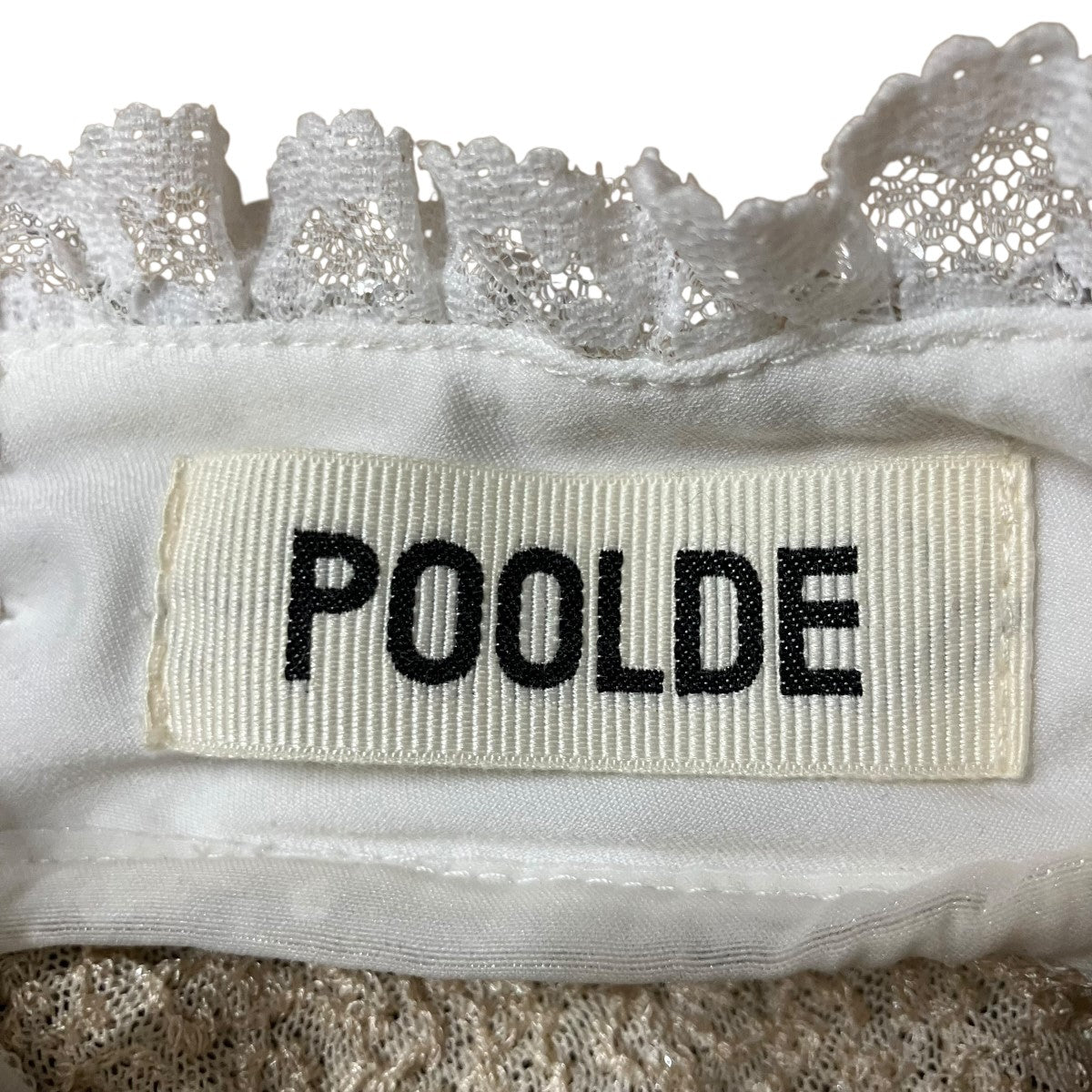 POOLDE スパンコールトップス 古着・中古-5枚目のアイテム画像