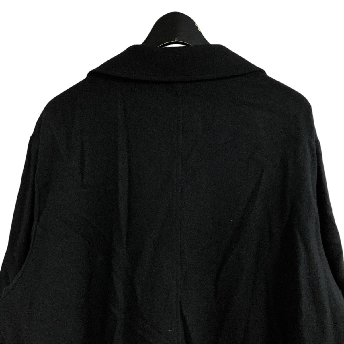Yohji Yamamoto pour homme ウール x デニム 切替コート 古着・中古-4枚目のアイテム画像