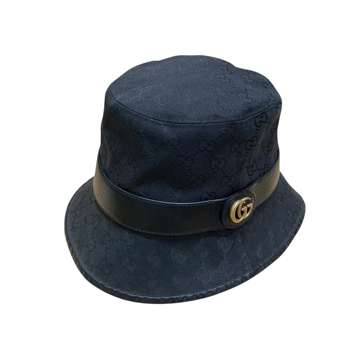 GUCCI GGキャンバス バケットハット 古着・中古-1枚目のアイテム画像