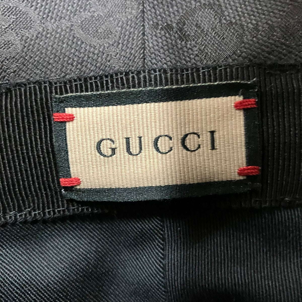 GUCCI GGキャンバス バケットハット 古着・中古-7枚目のアイテム画像