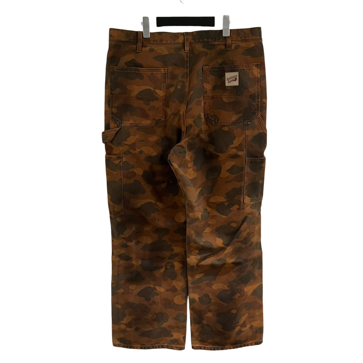 A BATHING APE ソリッドファーストカモ ガーメントダイリラックスフィットパンツ 古着・中古-3枚目のアイテム画像