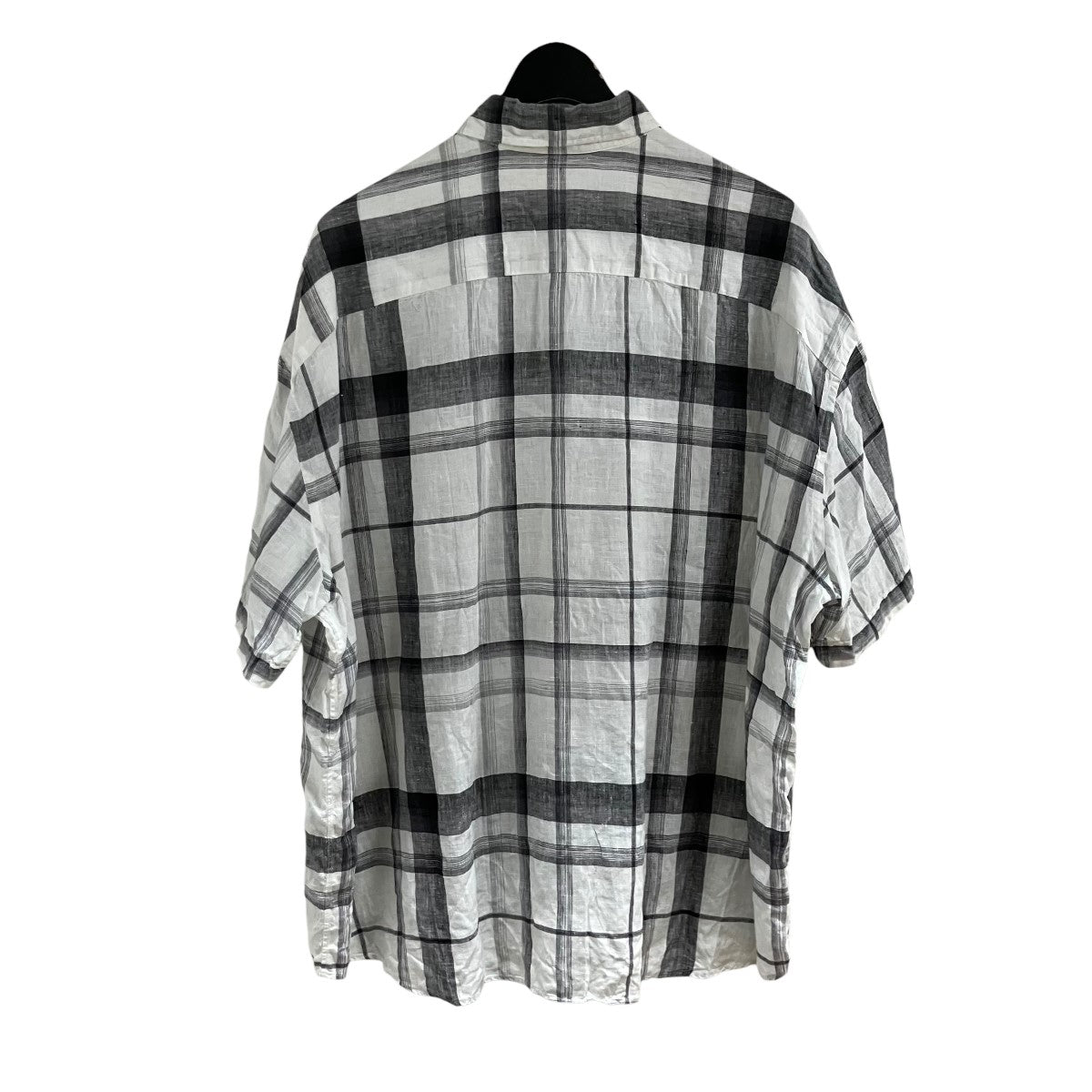 Porter Classic 半袖チェックシャツ 古着・中古-3枚目のアイテム画像