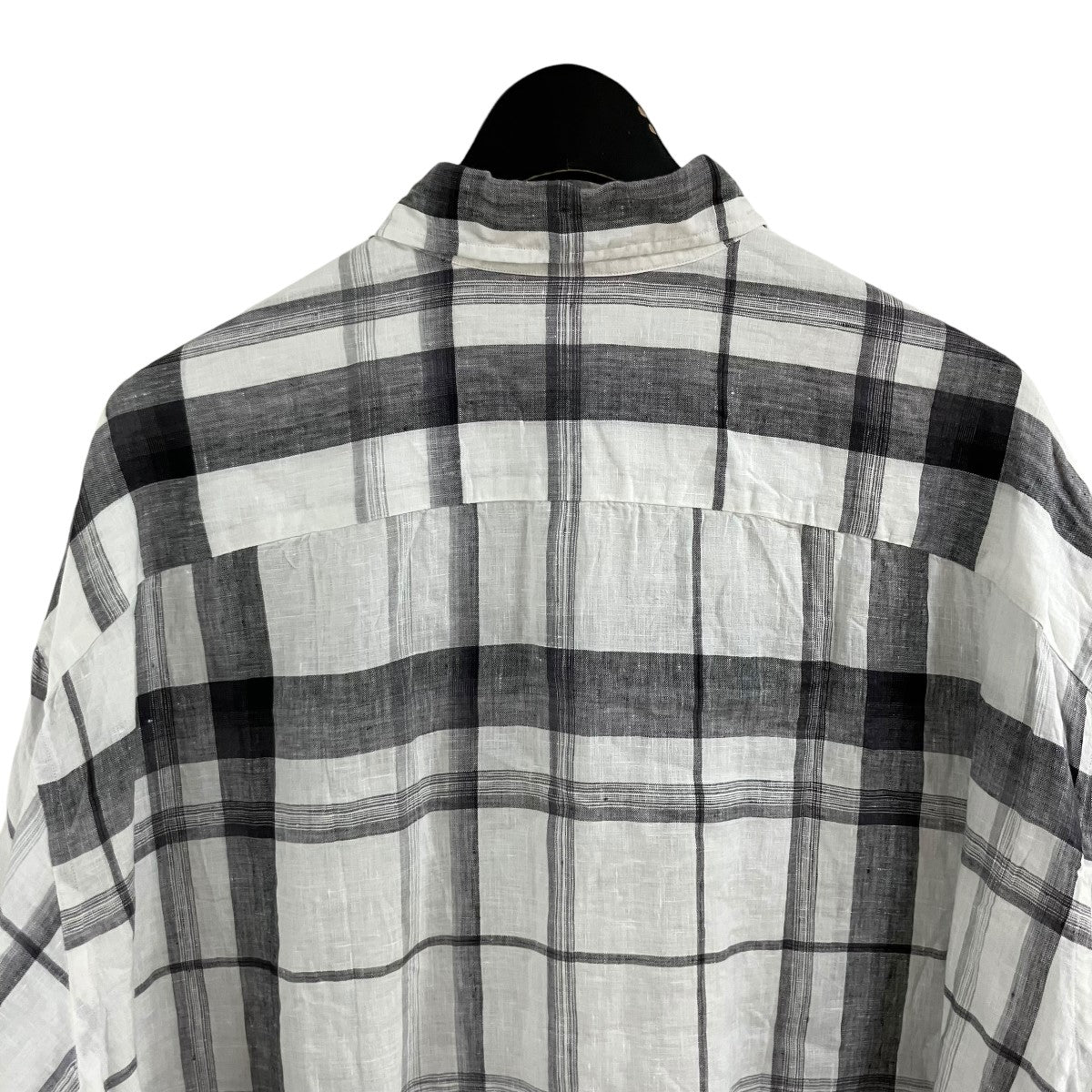 Porter Classic 半袖チェックシャツ 古着・中古-4枚目のアイテム画像