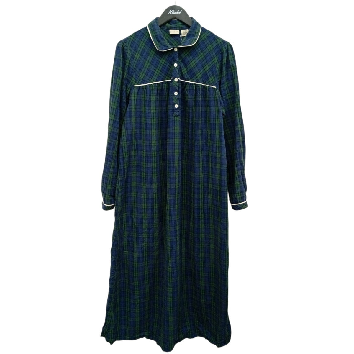 L．L．Bean チェックワンピース 古着・中古-1枚目のアイテム画像