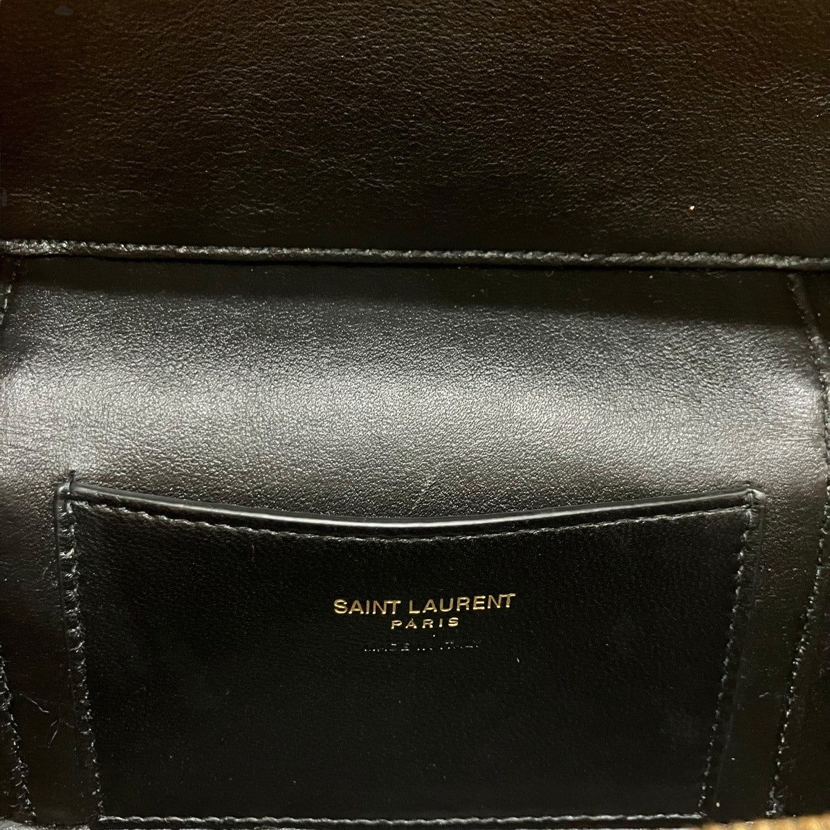 Saint Laurent Paris ギャビー ミディアムバニティバッグ 古着・中古-6枚目のアイテム画像