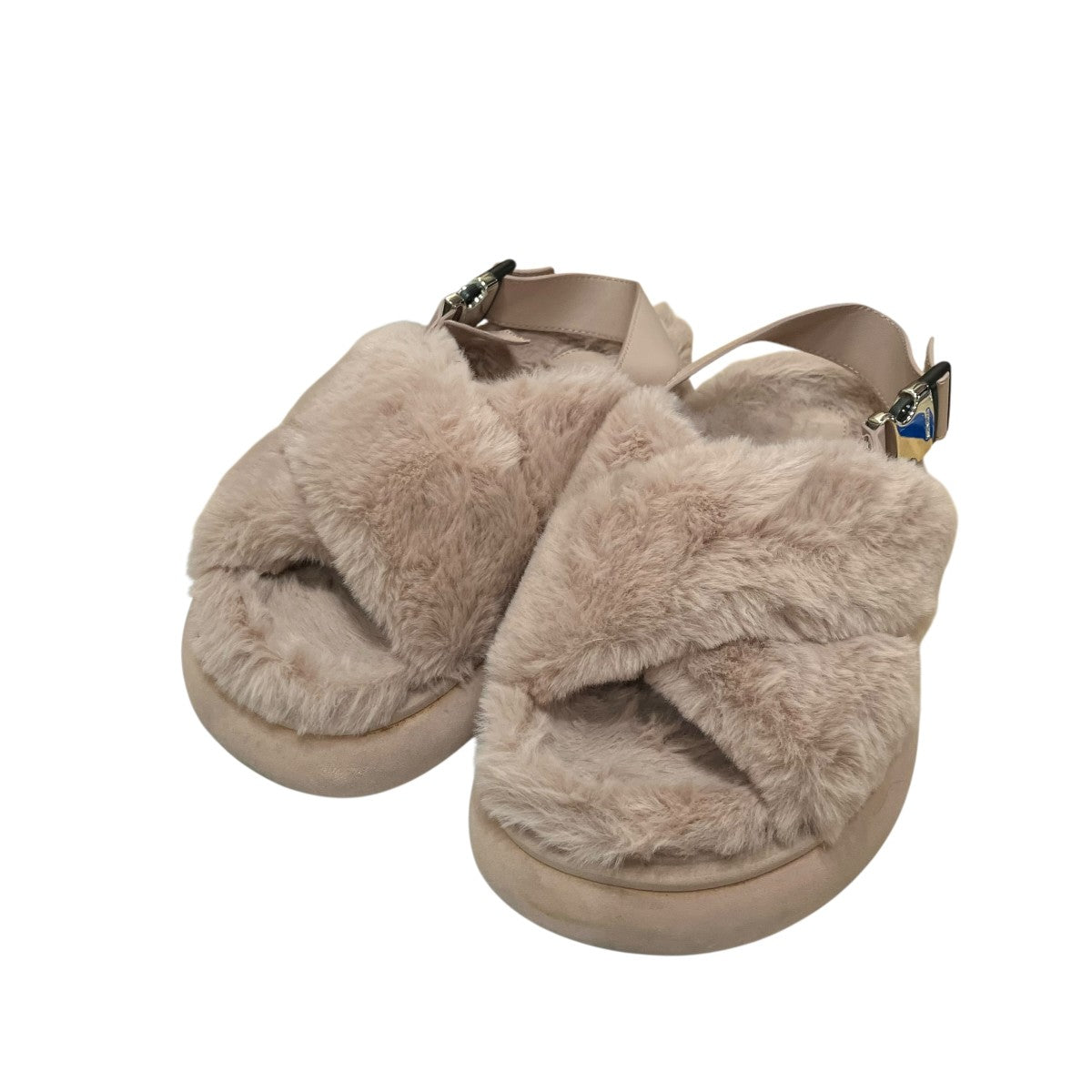 MONCLER ソラリス ファーサンダル 古着・中古-1枚目のアイテム画像