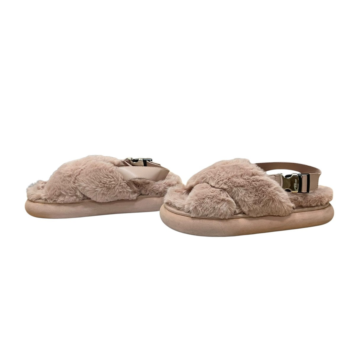 MONCLER ソラリス ファーサンダル 古着・中古-3枚目のアイテム画像