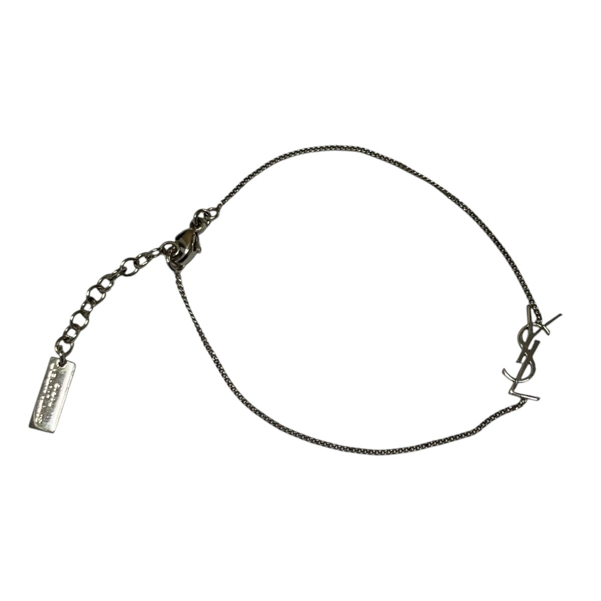 Saint Laurent Paris YSLロゴブレスレット 古着・中古-2枚目のアイテム画像