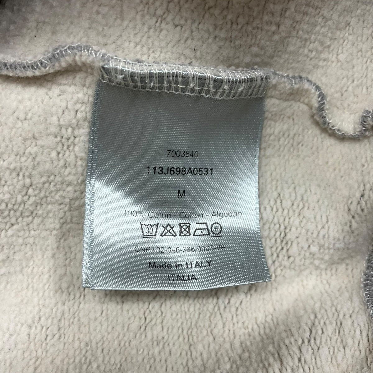 DIOR ロゴプルオーバーパーカー 古着・中古-6枚目のアイテム画像