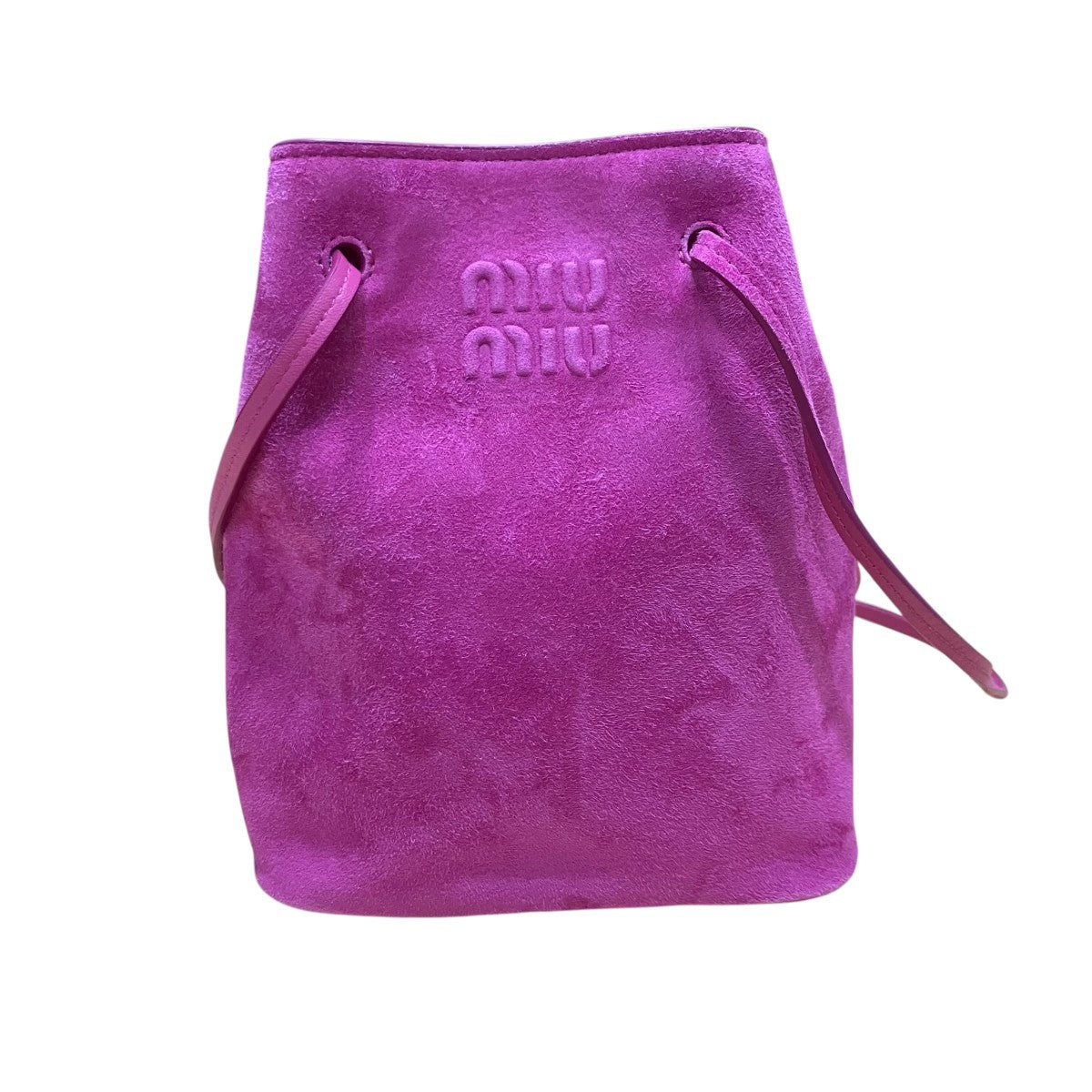 MIU MIU CAMOSCIO スエードショルダーバッグ 古着・中古-2枚目のアイテム画像