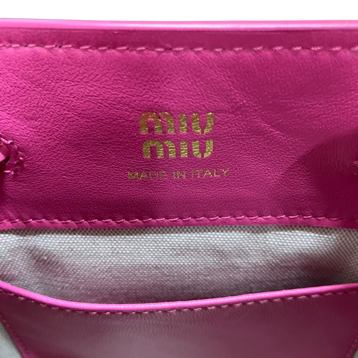 MIU MIU CAMOSCIO スエードショルダーバッグ 古着・中古-7枚目のアイテム画像