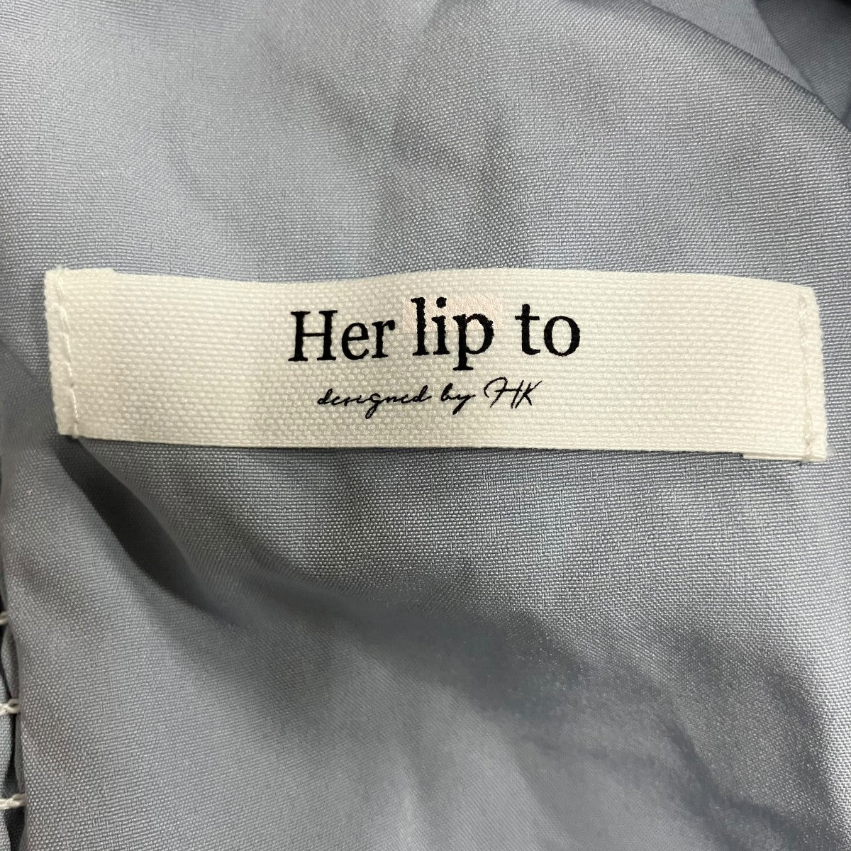 Her lip to 半袖ブラウス 古着・中古-5枚目のアイテム画像