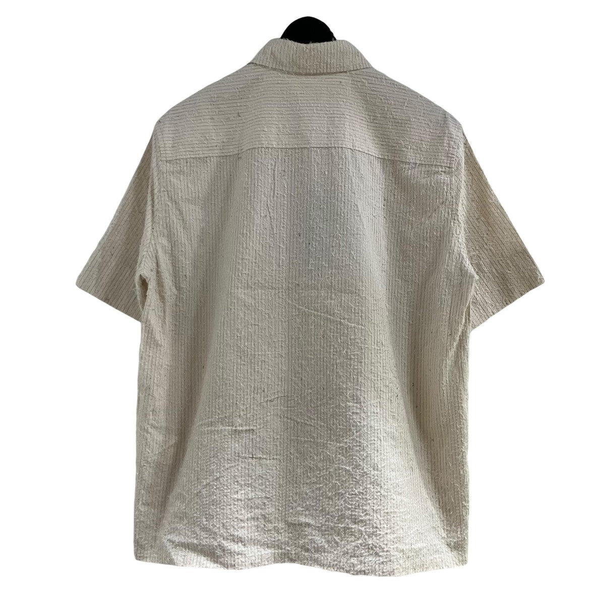 MASU シャギーストライプ半袖シャツ 古着・中古-3枚目のアイテム画像