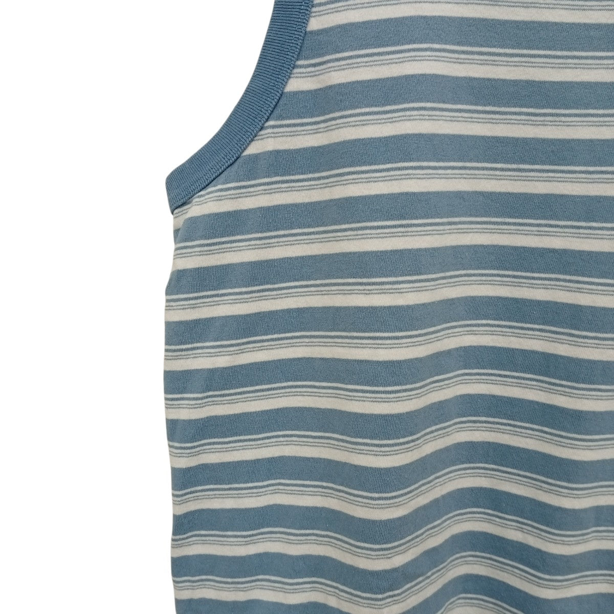 MEYAME RANDAM BORDER SLEEVELESSボーダーノースリーブトップMEY-1631 古着・中古-6枚目のアイテム画像