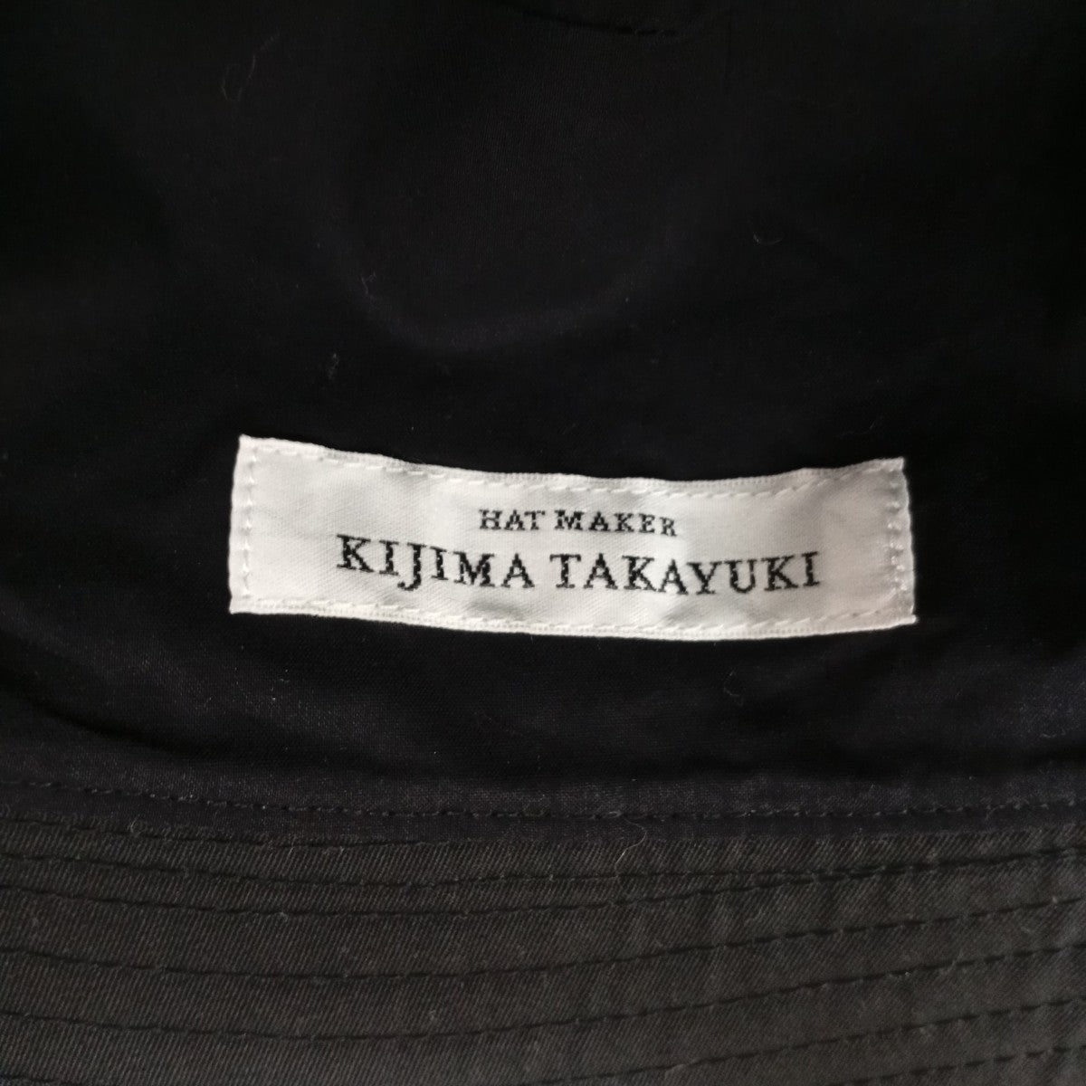 KIJIMA TAKAYUKI ベンタイルコットンバケットハット212602 古着・中古-5枚目のアイテム画像