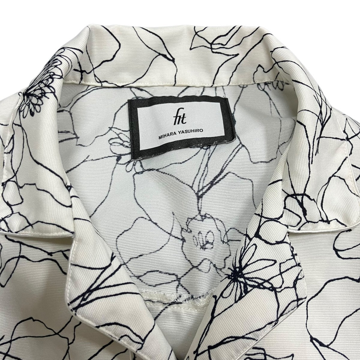 FIT MIHARA YASUHIRO グラフィックオープンカラーシャツ 古着・中古-7枚目のアイテム画像