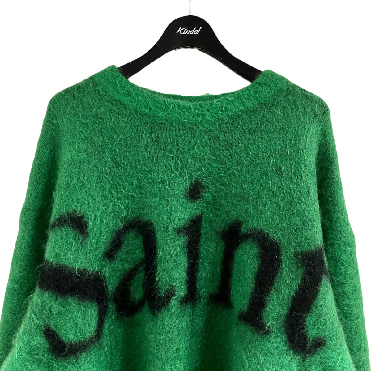 SAINT MICHAEL ロゴニットセーター 古着・中古-2枚目のアイテム画像