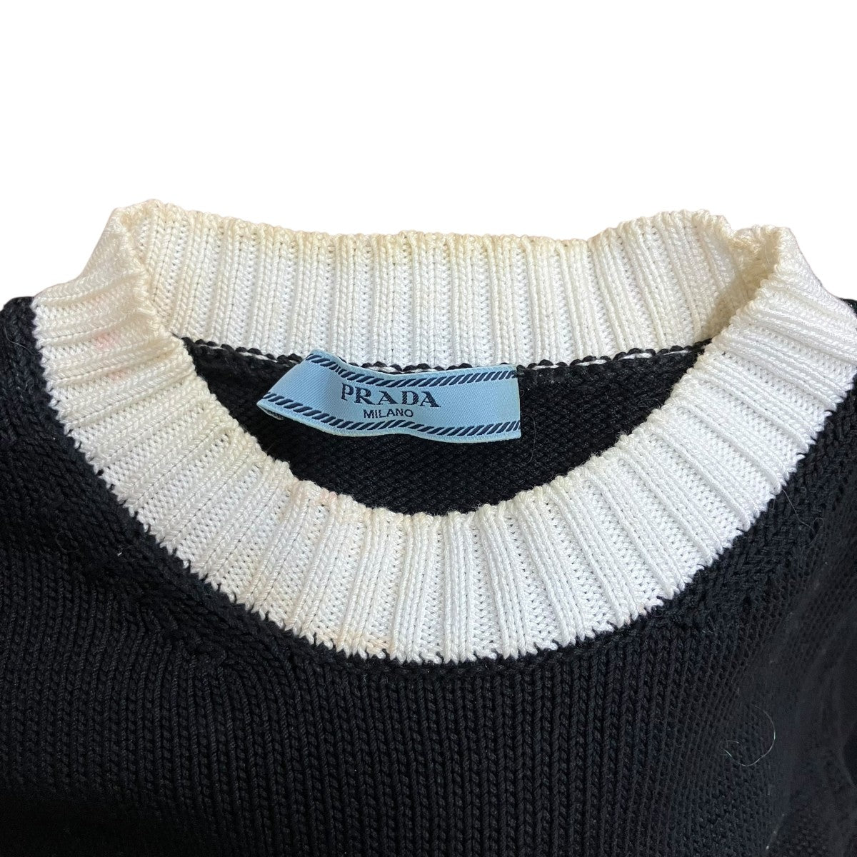 PRADA ロゴニットTシャツ 古着・中古-6枚目のアイテム画像