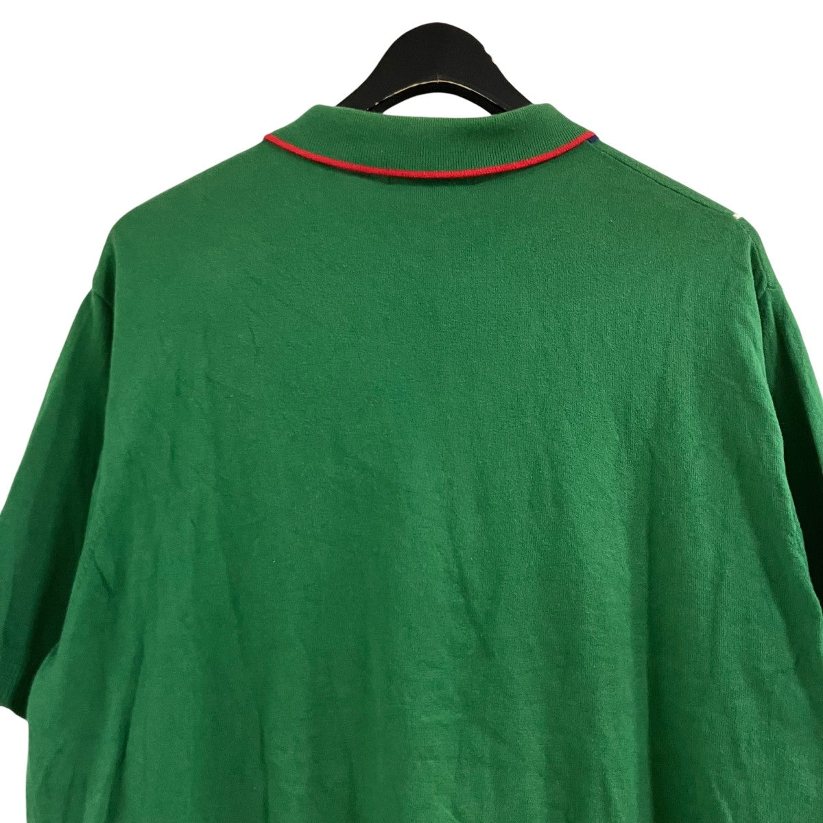 Supreme ピンストライプハーフジップポロシャツ 古着・中古-4枚目のアイテム画像