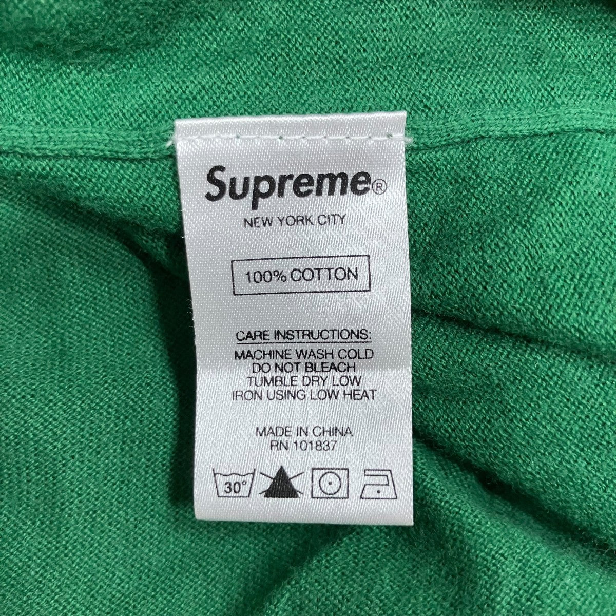 Supreme ピンストライプハーフジップポロシャツ 古着・中古-6枚目のアイテム画像