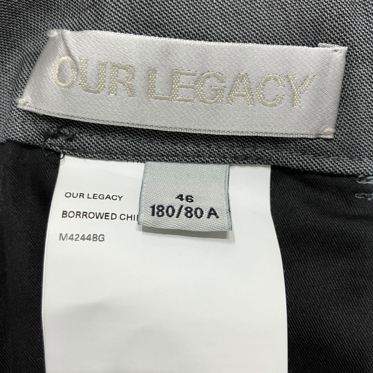 OUR LEGACY スラックスパンツ 古着・中古-6枚目のアイテム画像