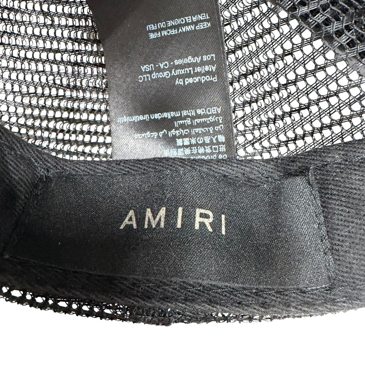 AMIRI ロゴキャップ 古着・中古-8枚目のアイテム画像