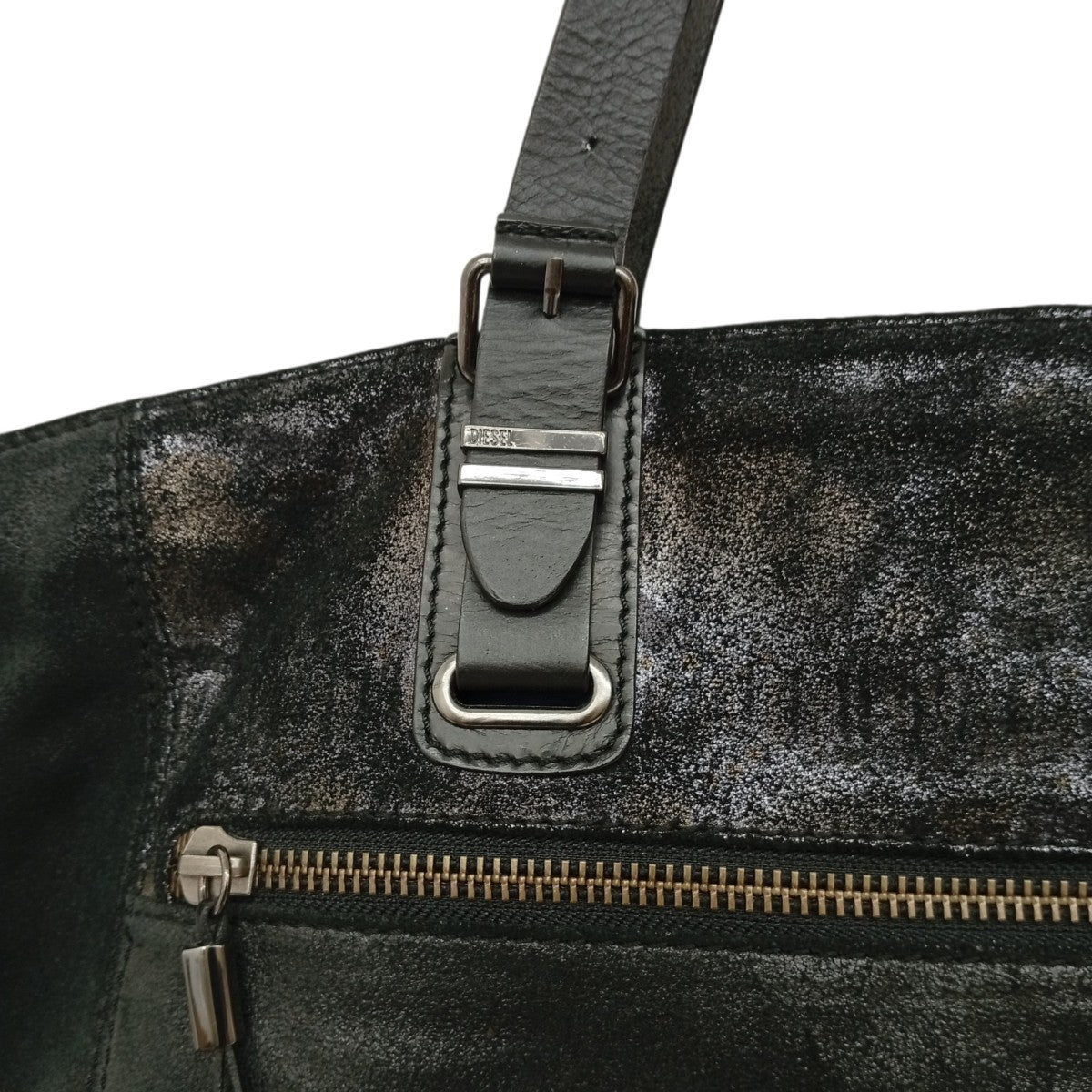 DIESEL レザートートバッグ 古着・中古-4枚目のアイテム画像