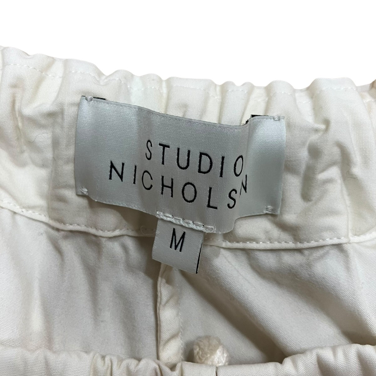 STUDIO NICHOLSON イージーパンツ 古着・中古-5枚目のアイテム画像