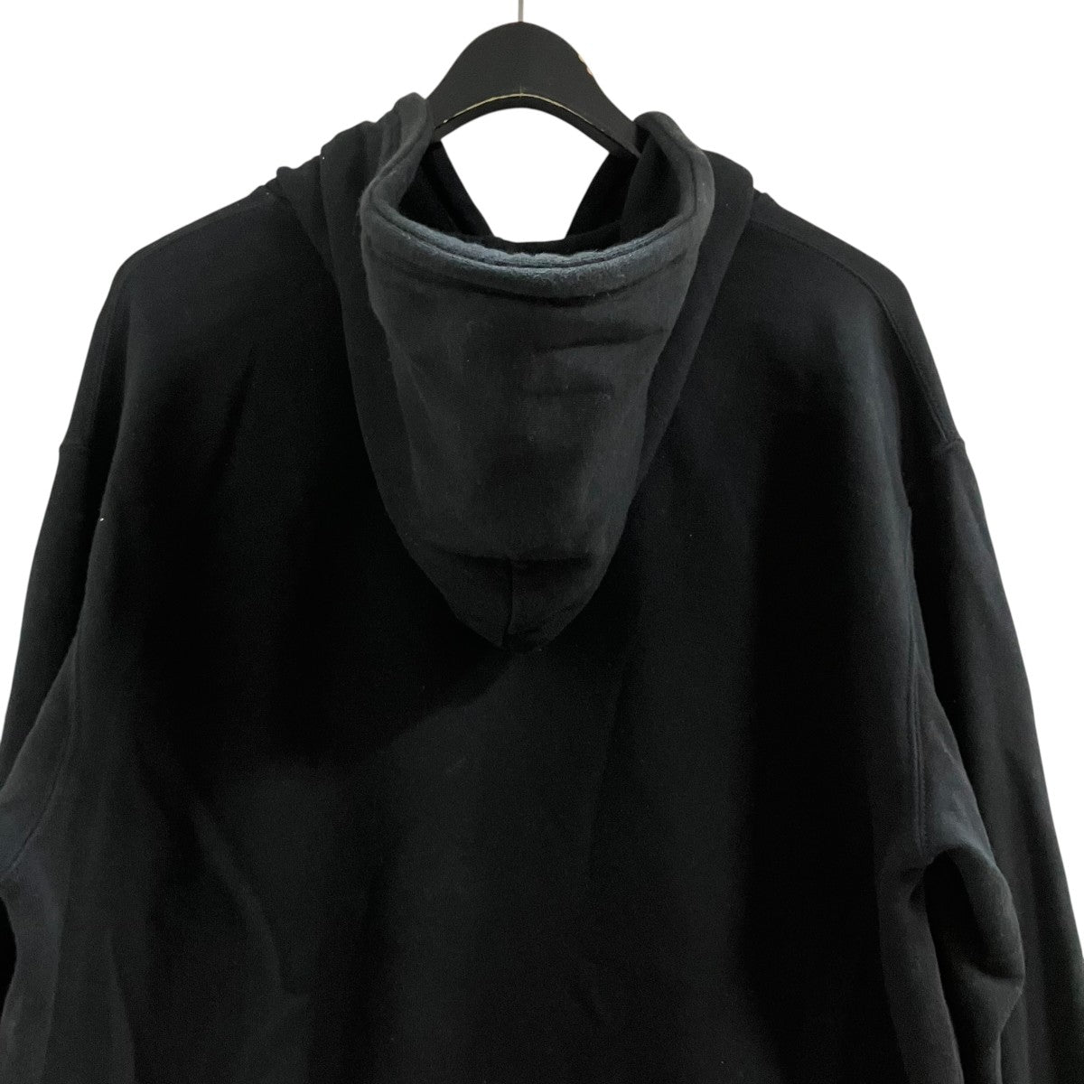New Era×YOHJI YAMAMOTO グラフィックプリントプルオーバーパーカー 古着・中古-4枚目のアイテム画像