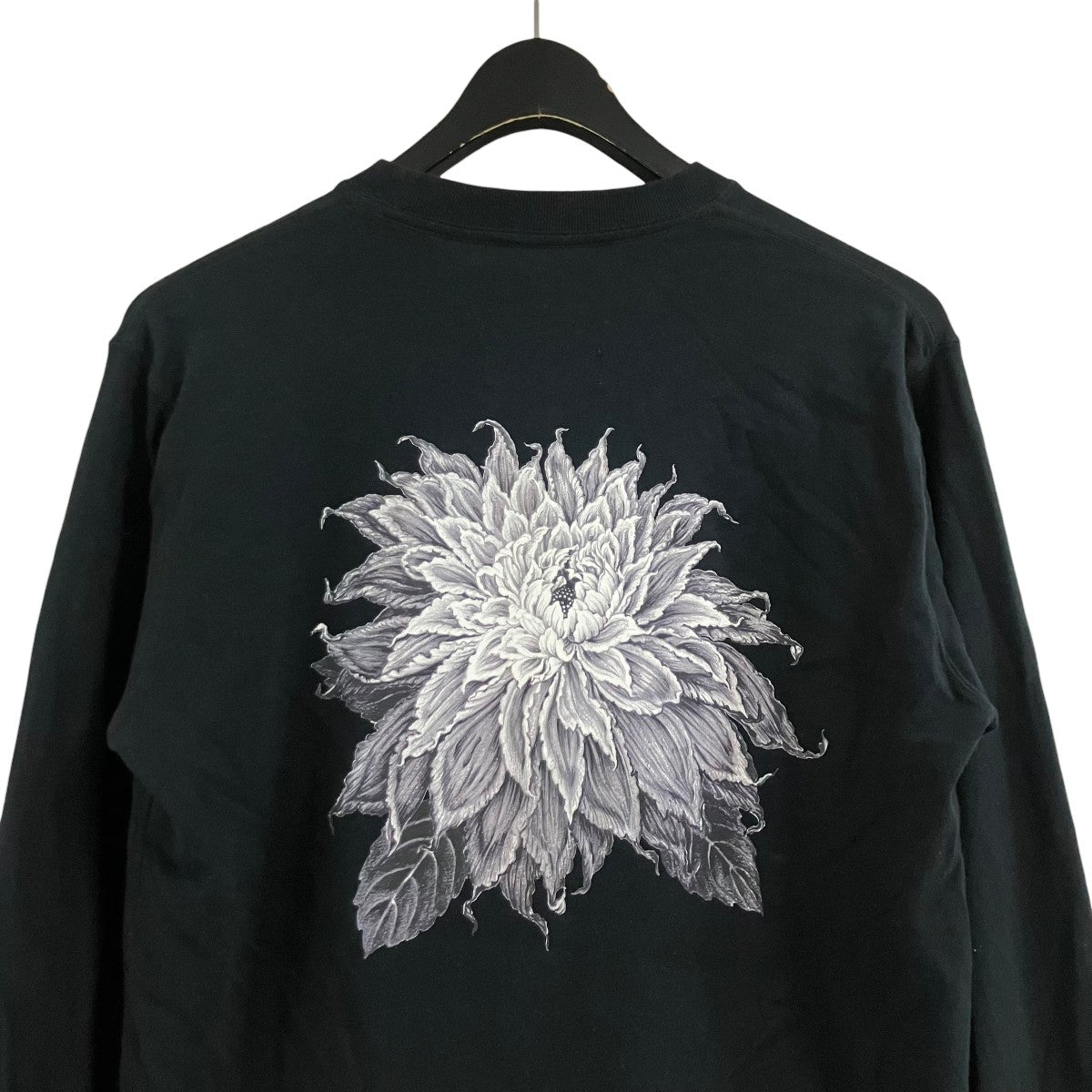 New Era×YOHJI YAMAMOTO パックプリントロゴ刺繍カットソー 古着・中古-4枚目のアイテム画像