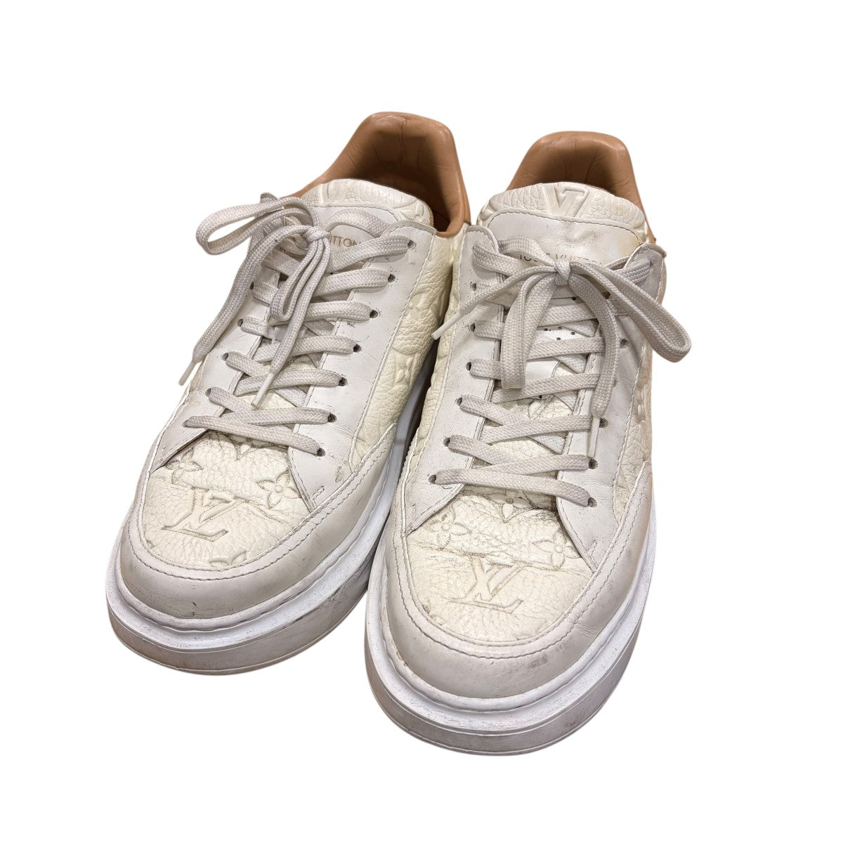 LOUIS VUITTON モノグラムローカットスニーカー 古着・中古-1枚目のアイテム画像