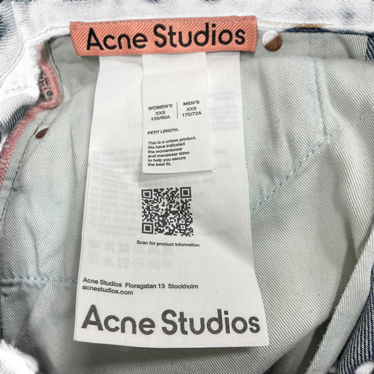 ACNE STUDIOS ルーズフィットジーンズ デニムパンツ 古着・中古-6枚目のアイテム画像
