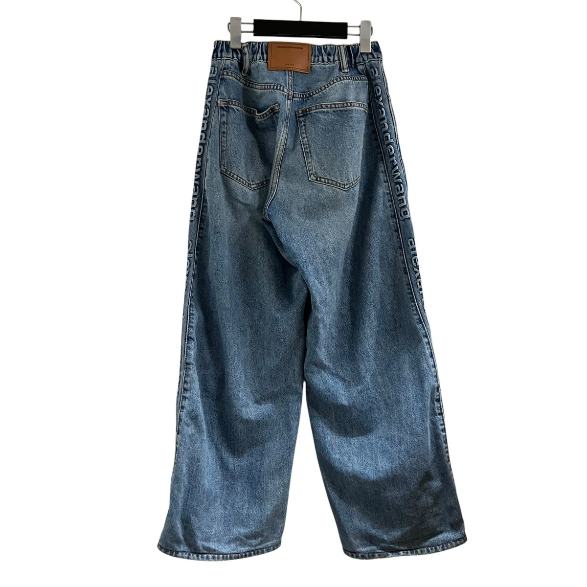 ALEXANDER WANG サイドロゴデニムパンツ 古着・中古-3枚目のアイテム画像