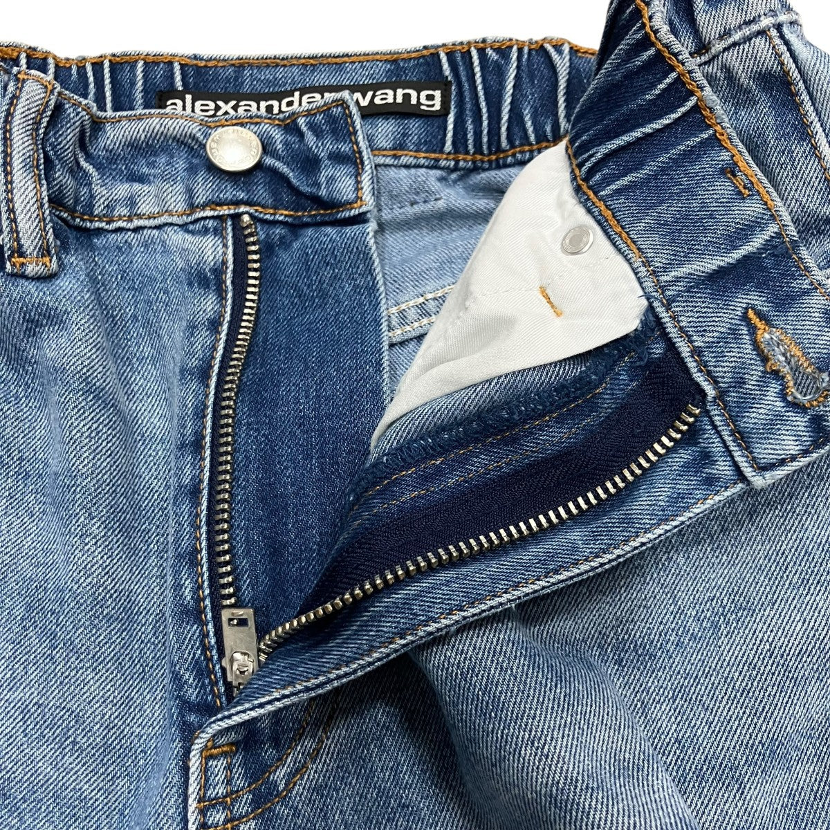 ALEXANDER WANG サイドロゴデニムパンツ 古着・中古-7枚目のアイテム画像