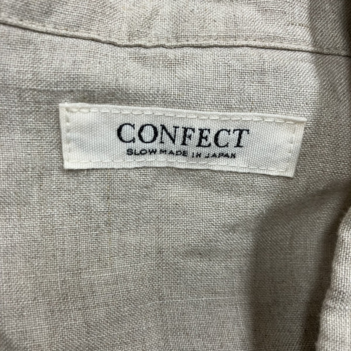 nestrobe confect リネンショートスリーブシャツ 古着・中古-5枚目のアイテム画像