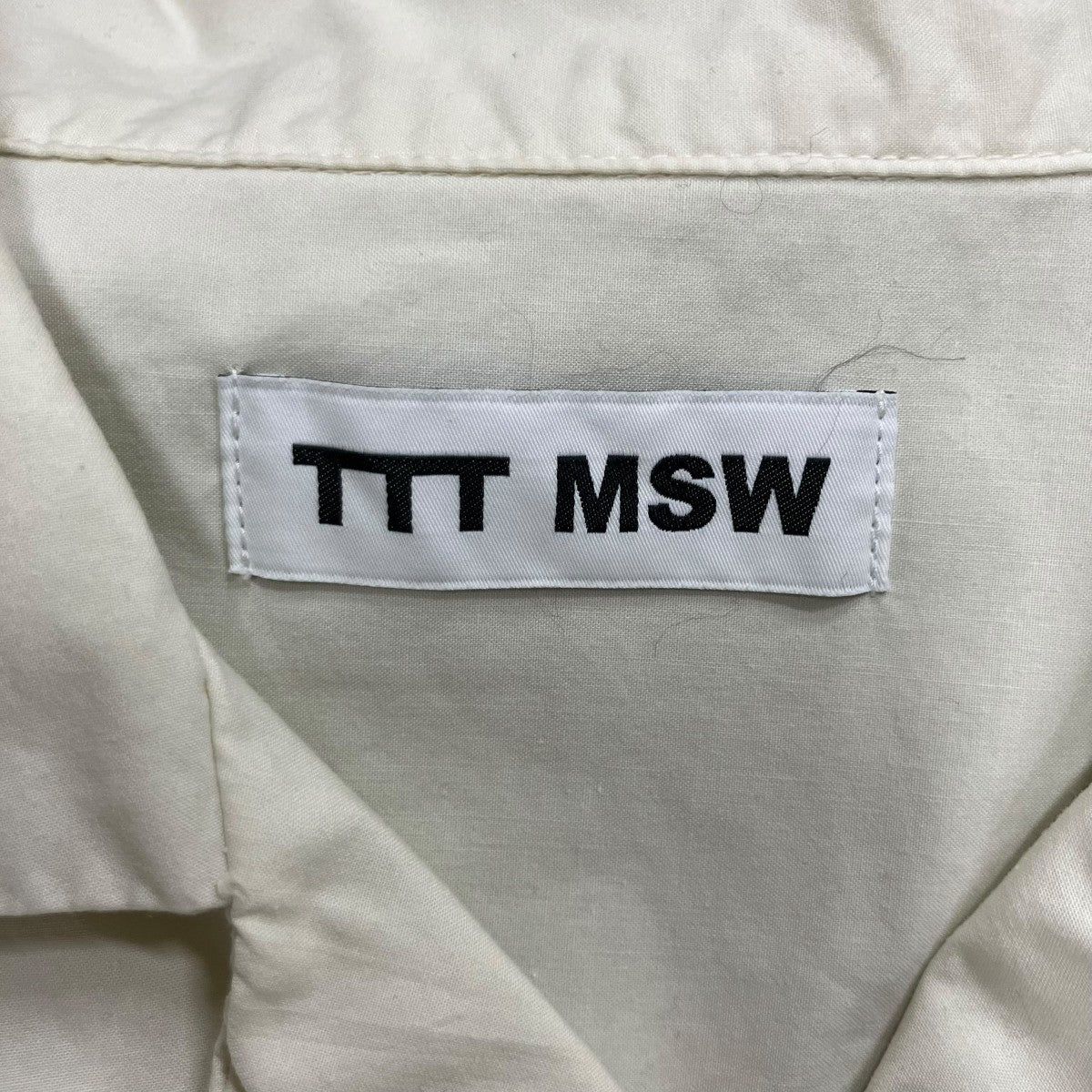 TTT MSW ショートスリーブシャツTTT-2020-SH01 古着・中古-5枚目のアイテム画像