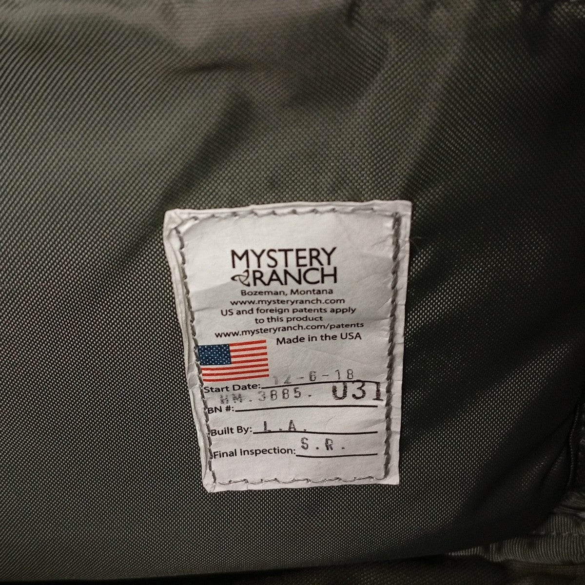 MYSTERY RANCH バッグ 古着・中古-7枚目のアイテム画像