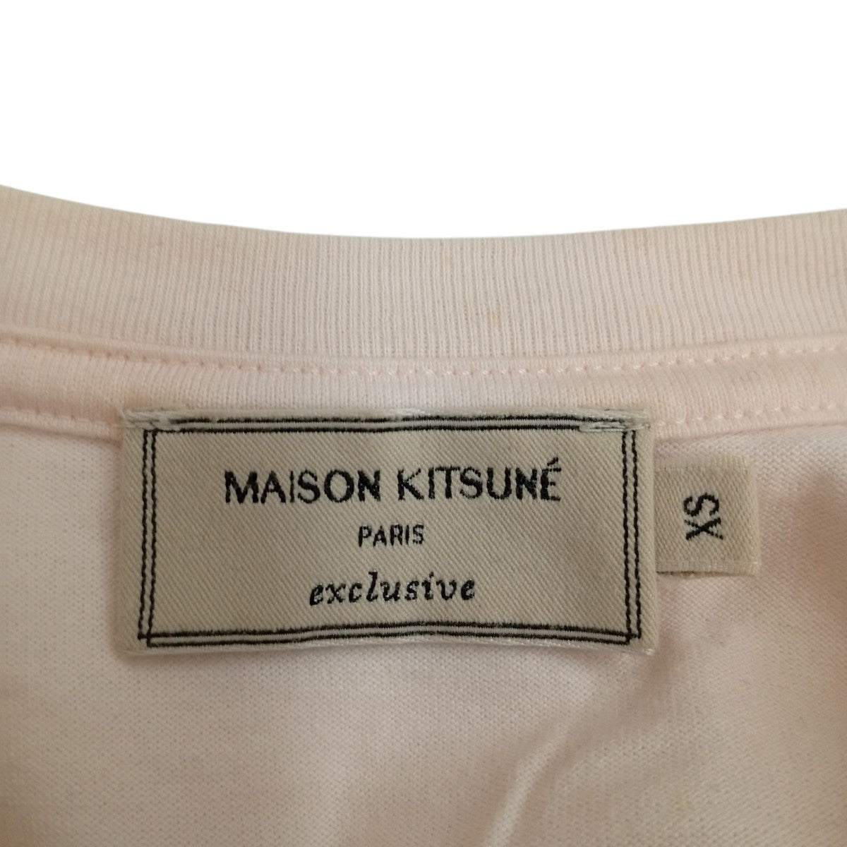 MAISON KITSUNE プリントTシャツKMM-39020-A 古着・中古-3枚目のアイテム画像