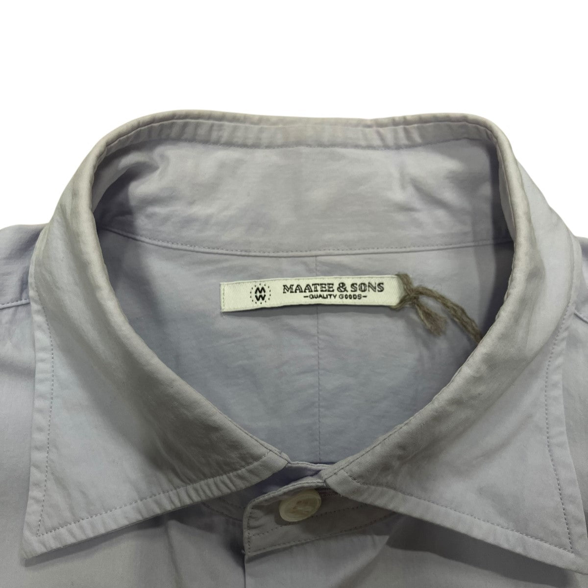 MAATEE＆SONS レギュラーカラーシャツ 古着・中古-5枚目のアイテム画像