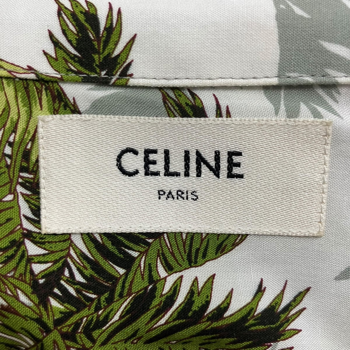 CELINE 総柄アロハシャツ 古着・中古-5枚目のアイテム画像