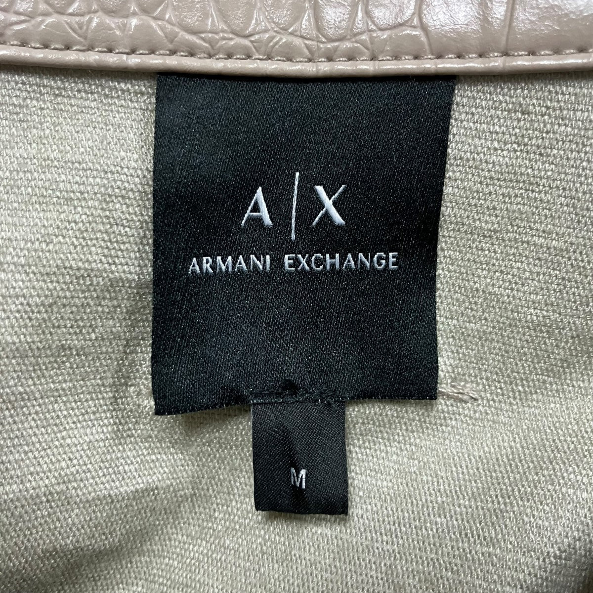 イミテーションエキゾチックレザーシャツジャケット
