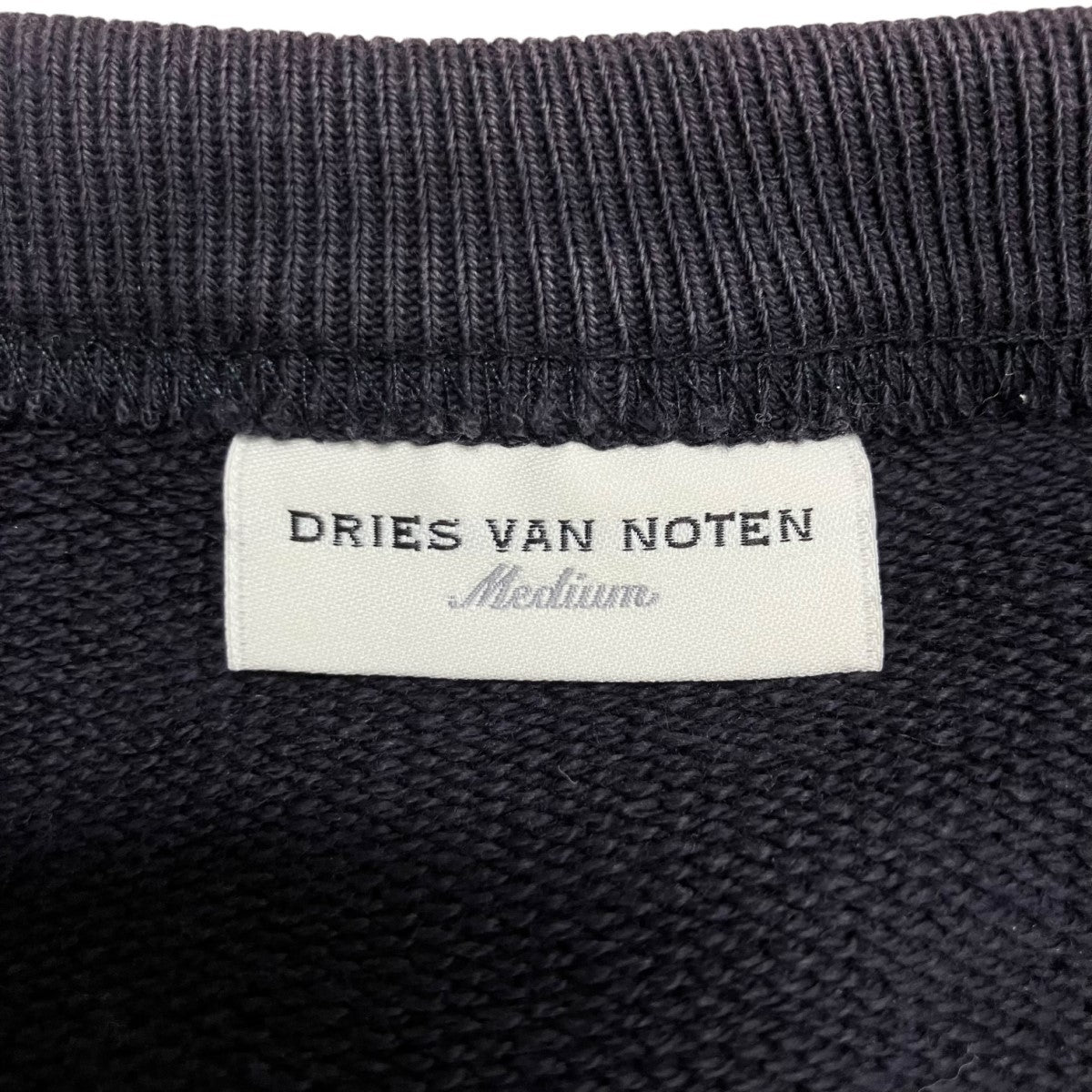 DRIES VAN NOTEN クルーネックスウェット 古着・中古-5枚目のアイテム画像